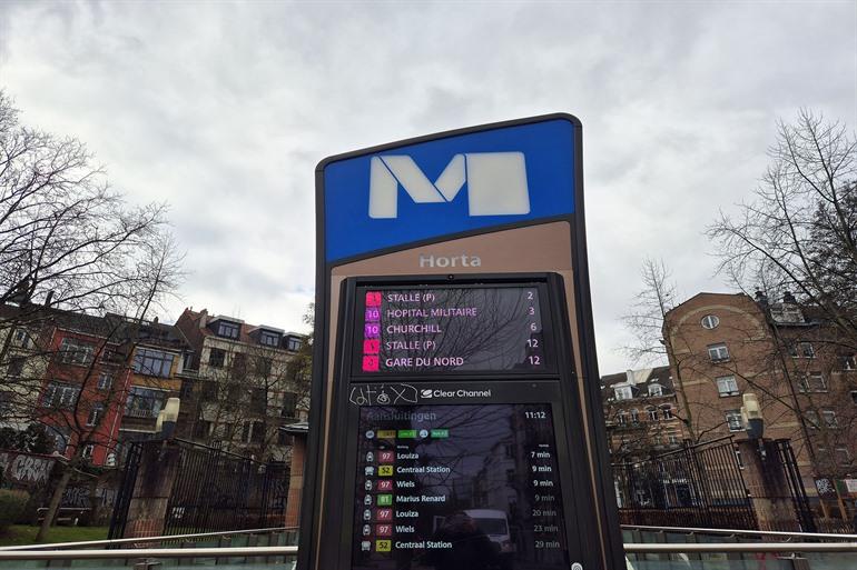 Metrostation Horta, Sint-Gillis