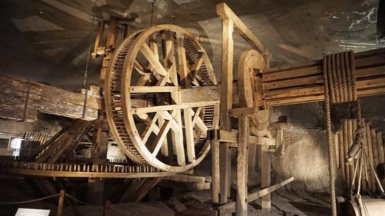 Mijnwerkersroute in de Wieliczka zoutmijn