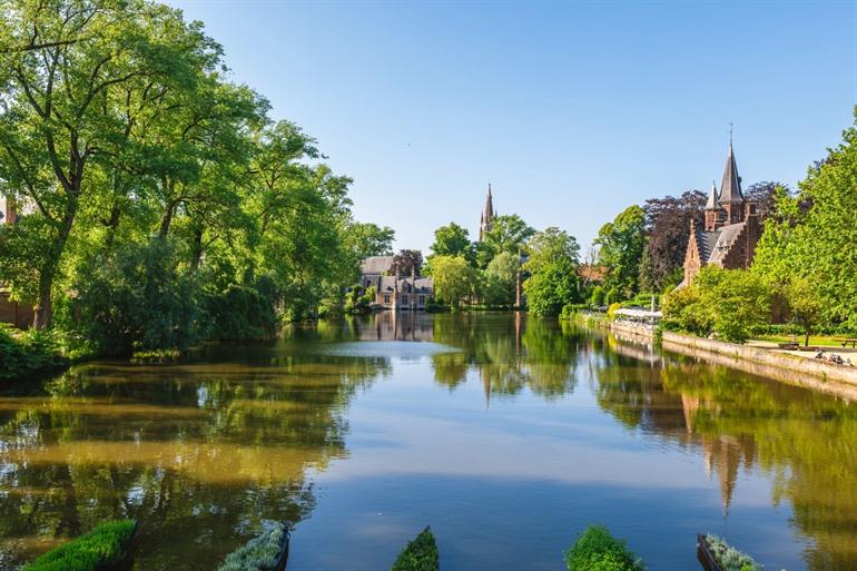 Minnewater in Brugge
