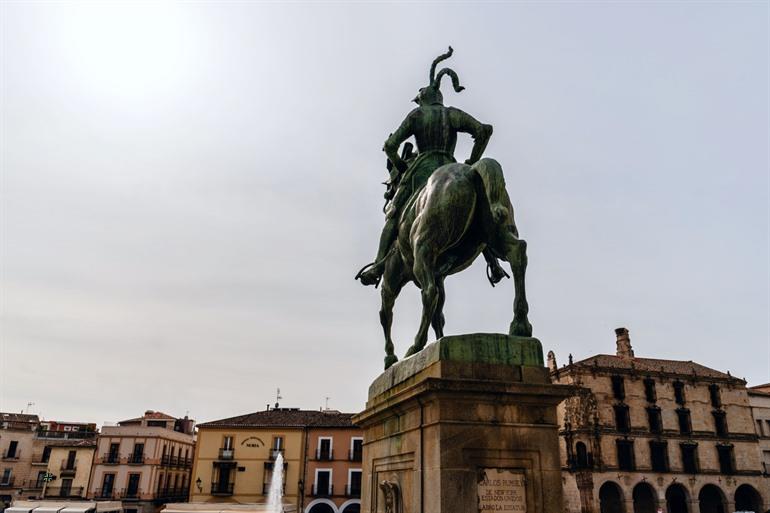 Monument op het centrale plein