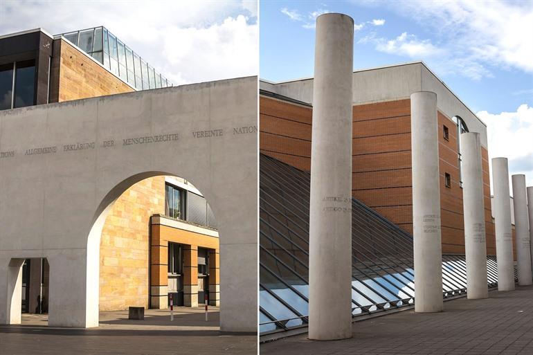 Monument Strasse der Menschenrechte, Neurenberg