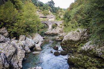 Mrtvica canyon in Montenegro