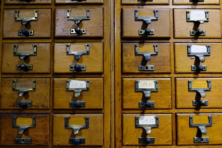 Mundaneum museum in Mons