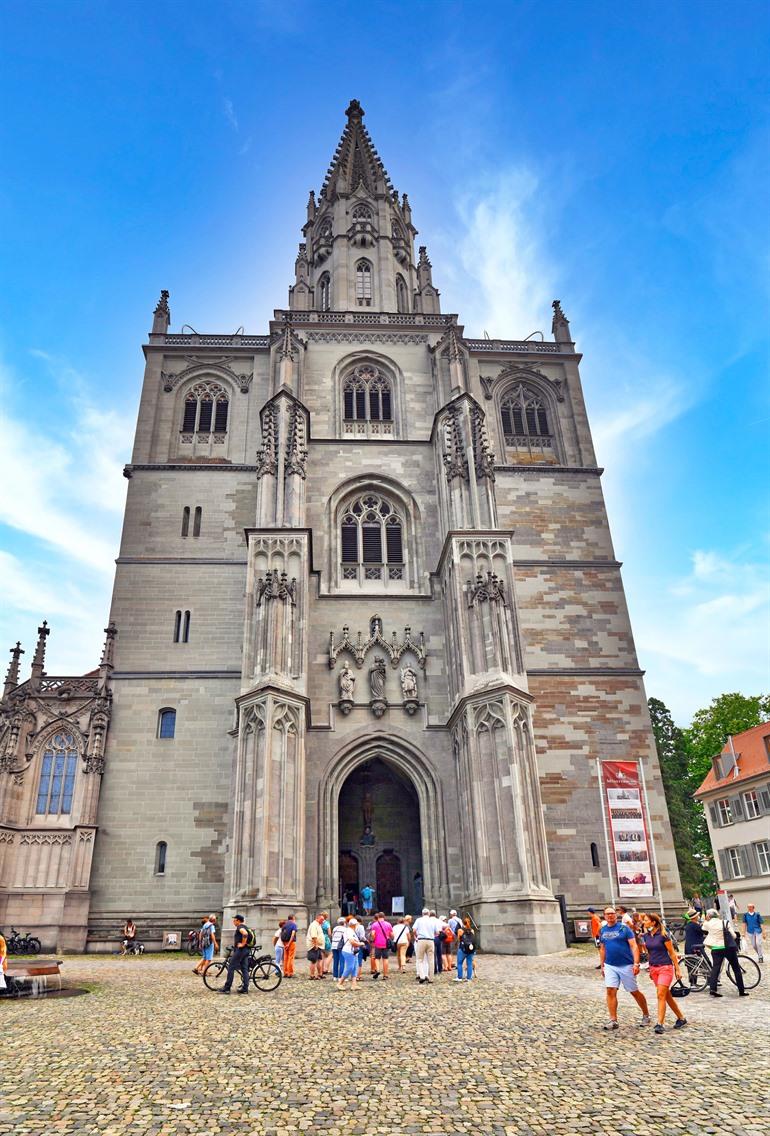Münsterkerk van Konstanz, aan de Bodensee