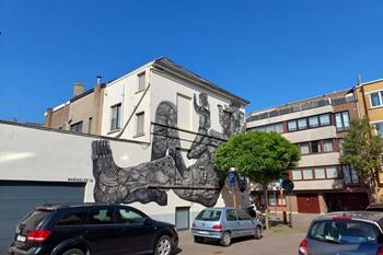 Murals en street-art in Oostende: Chrystal Ship