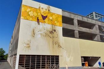 Murals en street-art in Oostende: Chrystal Ship