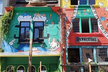 Murals en street-art in Oostende: Chrystal Ship