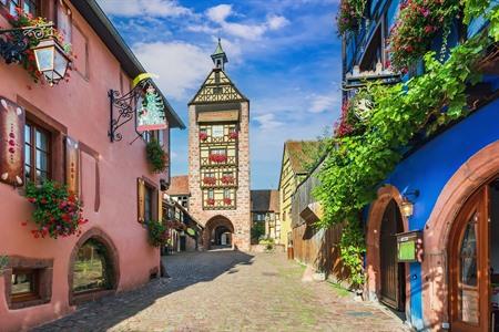 Musée du Dolder in de Doldertoren, Riquewihr, Elzas-regio