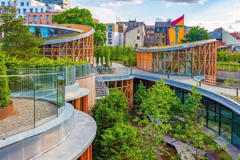 Museum of Hans Christian Andersen in Odense, Denemarken