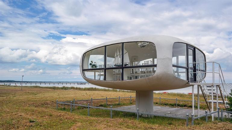 Mütherturm op het strand van Binz, Rügen
