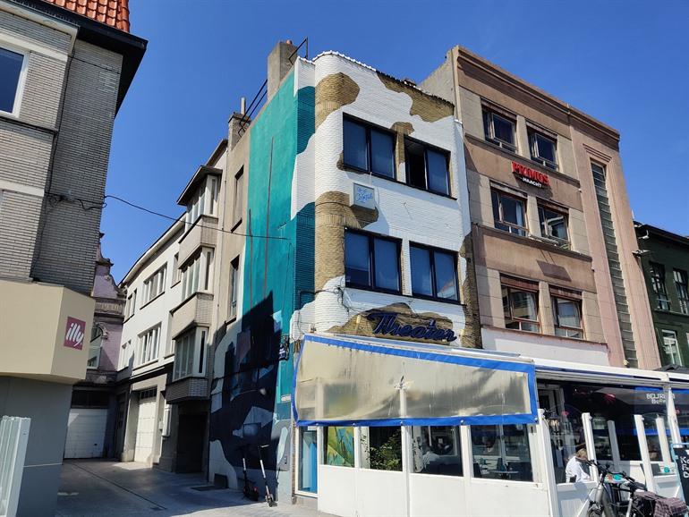 Muurschildering van Johannes Mundinger, Oostende