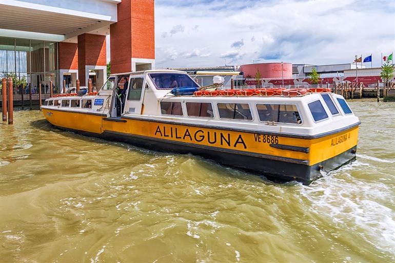 Naar het stadscentrum met de Alilaguna veerboten