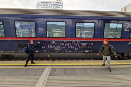 Nachttrein naar Wenen, Oostenrijk