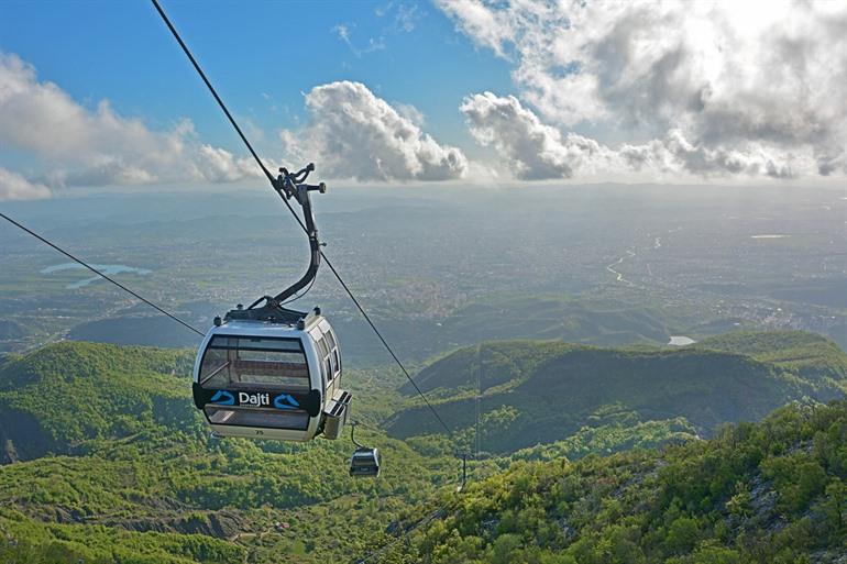 Nationaal park Dajti in Tirana