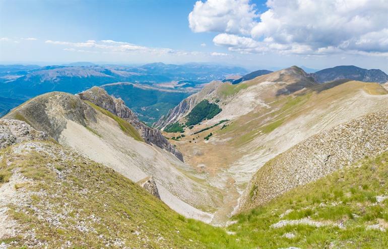 Nationaal park Monte Sibillini, Le Marche, Italië