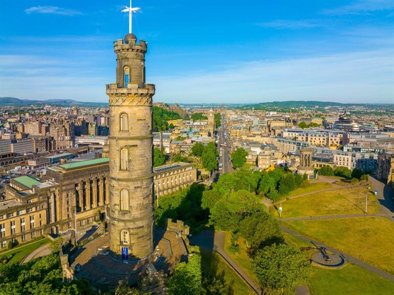 Nelson Monument op Calton Hill