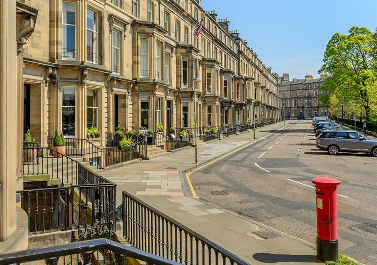 New Town in Edinburgh bezoeken