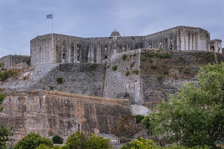 Nieuwe Venetiaanse Fort in Corfu