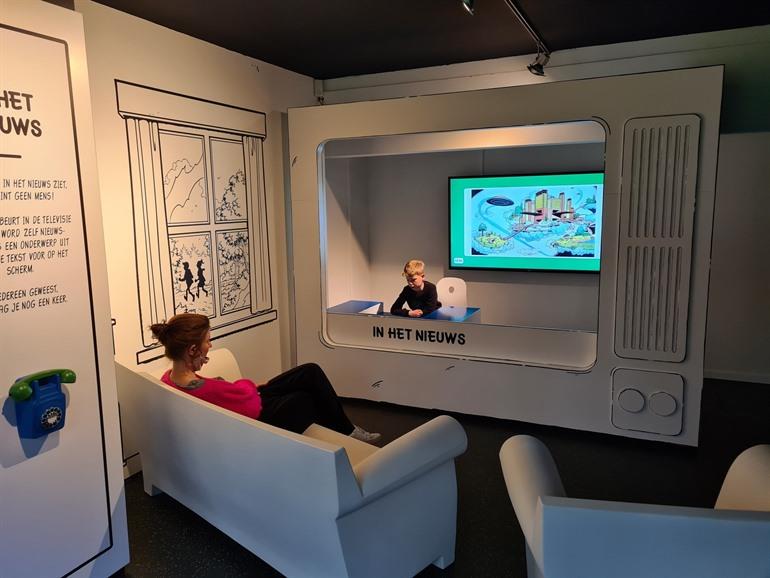 Nieuws lezen bij Suske en Wiske museum