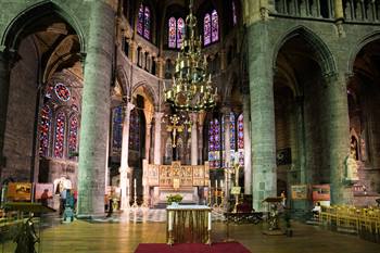 Notre Dame Cathedral in Dinant