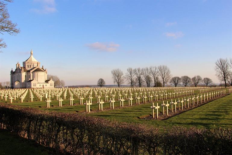 Notre Dame de Lorette, buurt van Arras