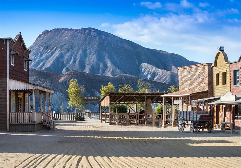 Oasys Mini Hollywood in de Tabernas woestijn, Almeria