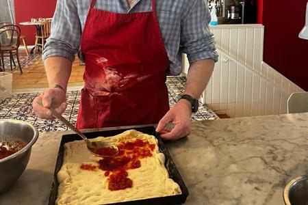Of maak je eigen pizza Margherita in een beroemde pizzeria in Como