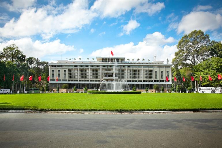 Onafhankelijkheidspaleis in Ho Chi Minh City