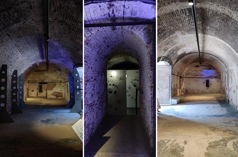 Ondoordringbare muren en eenzame gangen van het Fort Napoleon