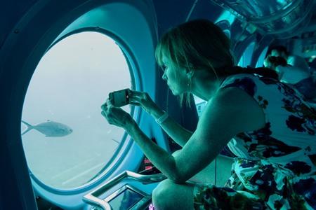 Ontdek de onderwaterwereld bij Puerto de Mogan vanuit een duikboot