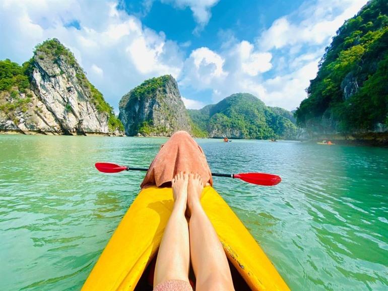 Ontdek de schoonheid van Lan Ha Bay tijdens deze boottocht