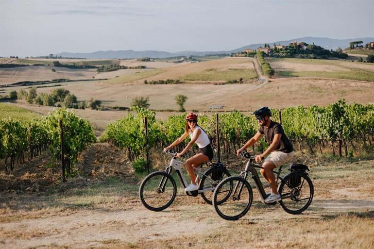 Ontdek nog meer van de prachtige Val di Chiani tijdens een e-biketour