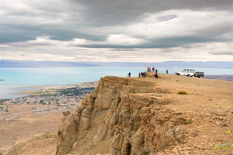Op de top van Cerro Huyliche