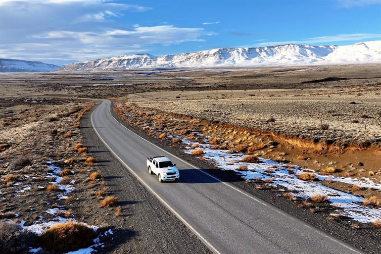 Op weg naar El Calafate