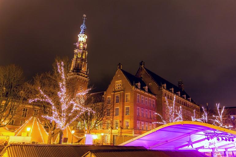 Openingsuren van de kerstmarkt in Leiden
