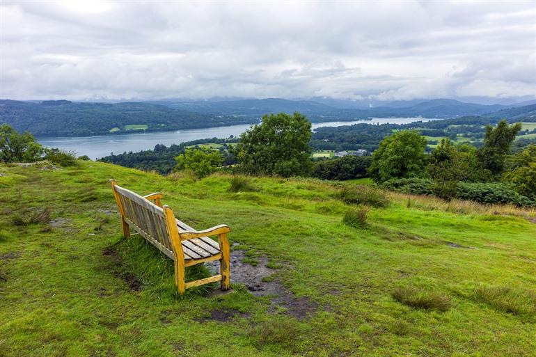 Orrest Head bij Windermere, Lake District