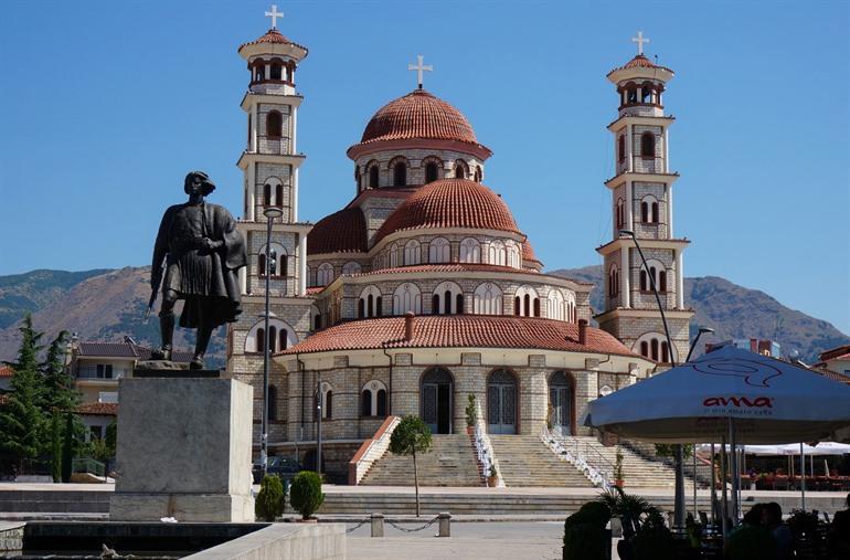 Orthodoxe kathedraal in Korça