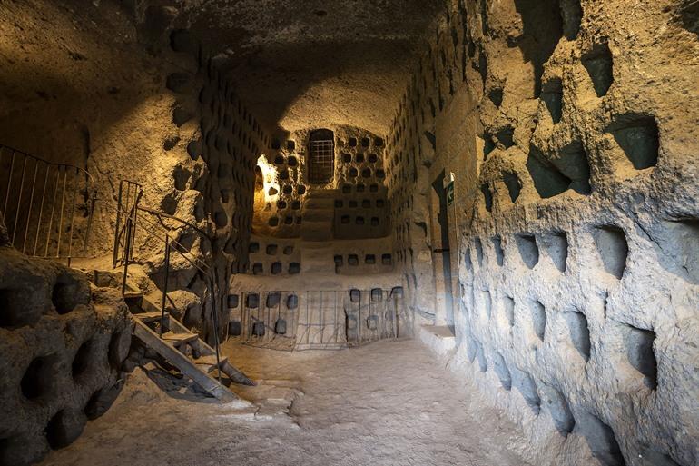 Orvieto Sotterranea, ondergronds netwerk van gangen en tunnels in Orvieto