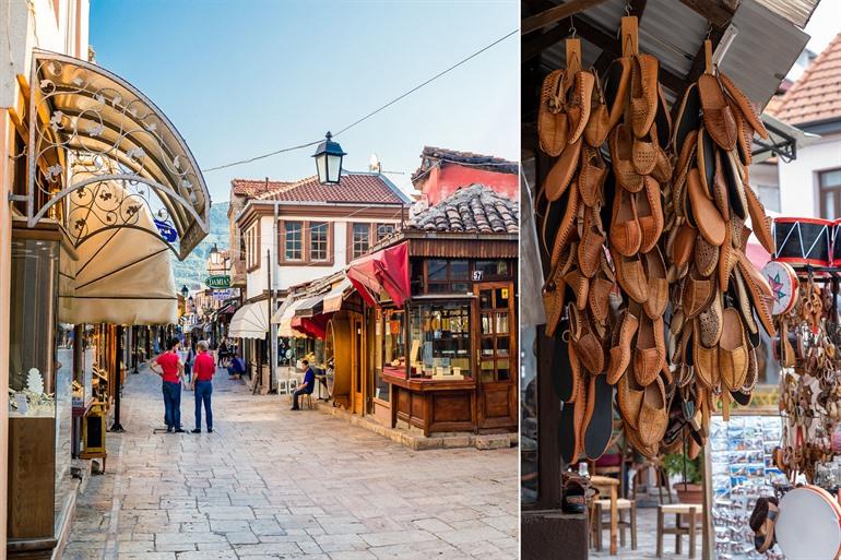 Oude Bazaar van Skopje, Noord-Macedonië