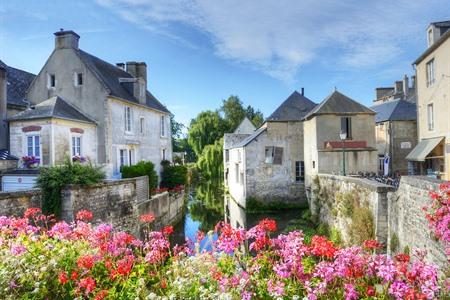 Oude binnenstad van Bayeux, Normandië