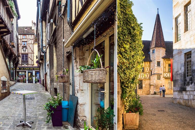 Oude centrum van Beaune, Bourgogne