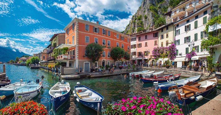 Oude haven, Limone sul Garda