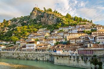 Oude stad van Berat, Albanië