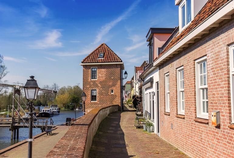 Oude stadsmuur in Leerdam