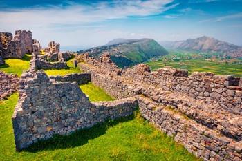 Oude vestingmuren Lezhë, Albanië