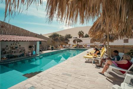 Overnacht in Ecocamp Huacachina