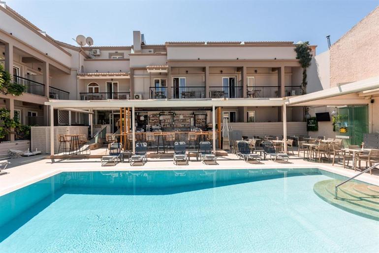 Overnacht in het prachtige Telesilla Hotel in het hart van Corfu Stad