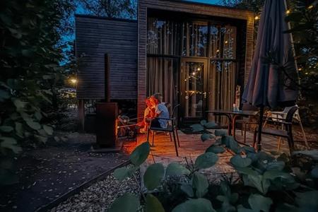 Overnachten in de natuur in een Tiny Cube nabij Arnhem