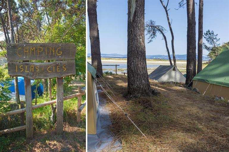Overnachten op Camping Islas Cíes