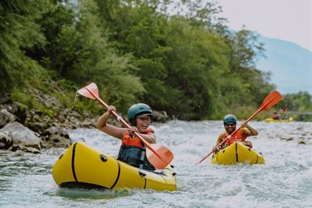 Packraften in Slovenië